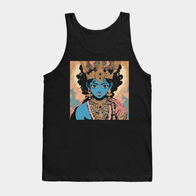 Vishnu Tank Top by Ray Crimson